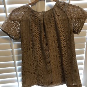 EUC Banana Republic Tan Top
